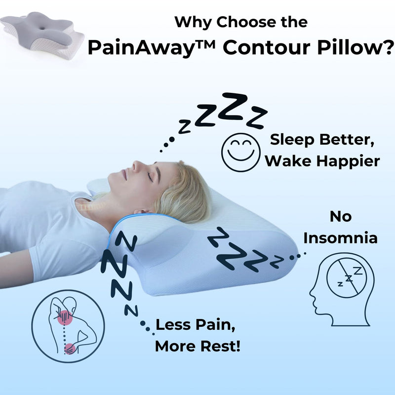 PainAway™ Contour Pillow -  50% OFF Untl Stock Lasts