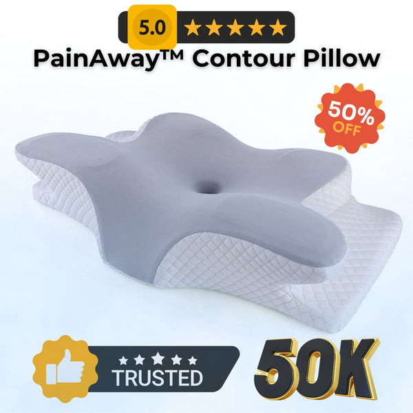 PainAway™ Contour Pillow -  50% OFF Untl Stock Lasts