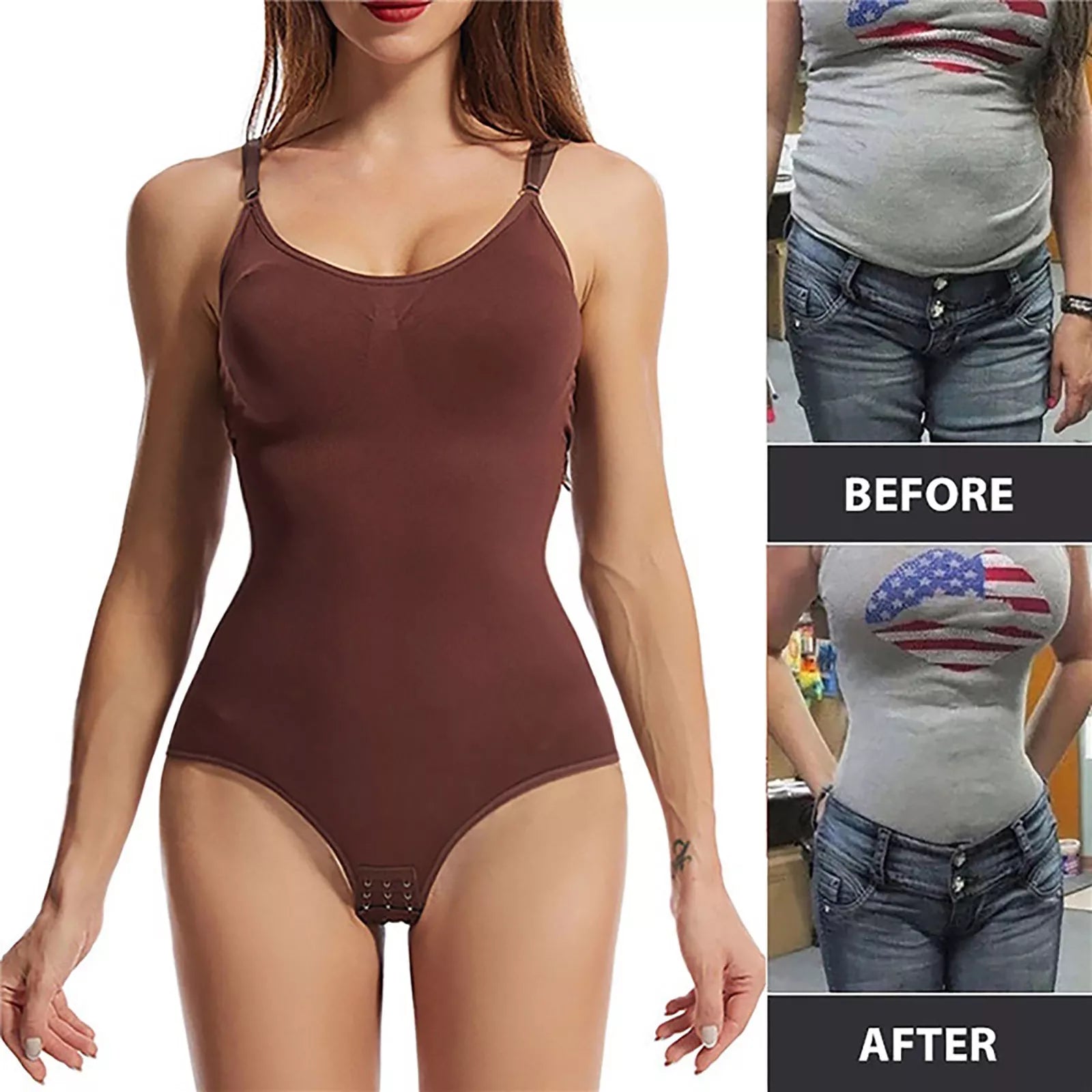 Confidence Contour Shapewear Bodysuit - Buy 1, Get the 2nd at 50% Off! Buy 2, Get 1 FREE! Until Stock Lasts Aussies Dream Depot 